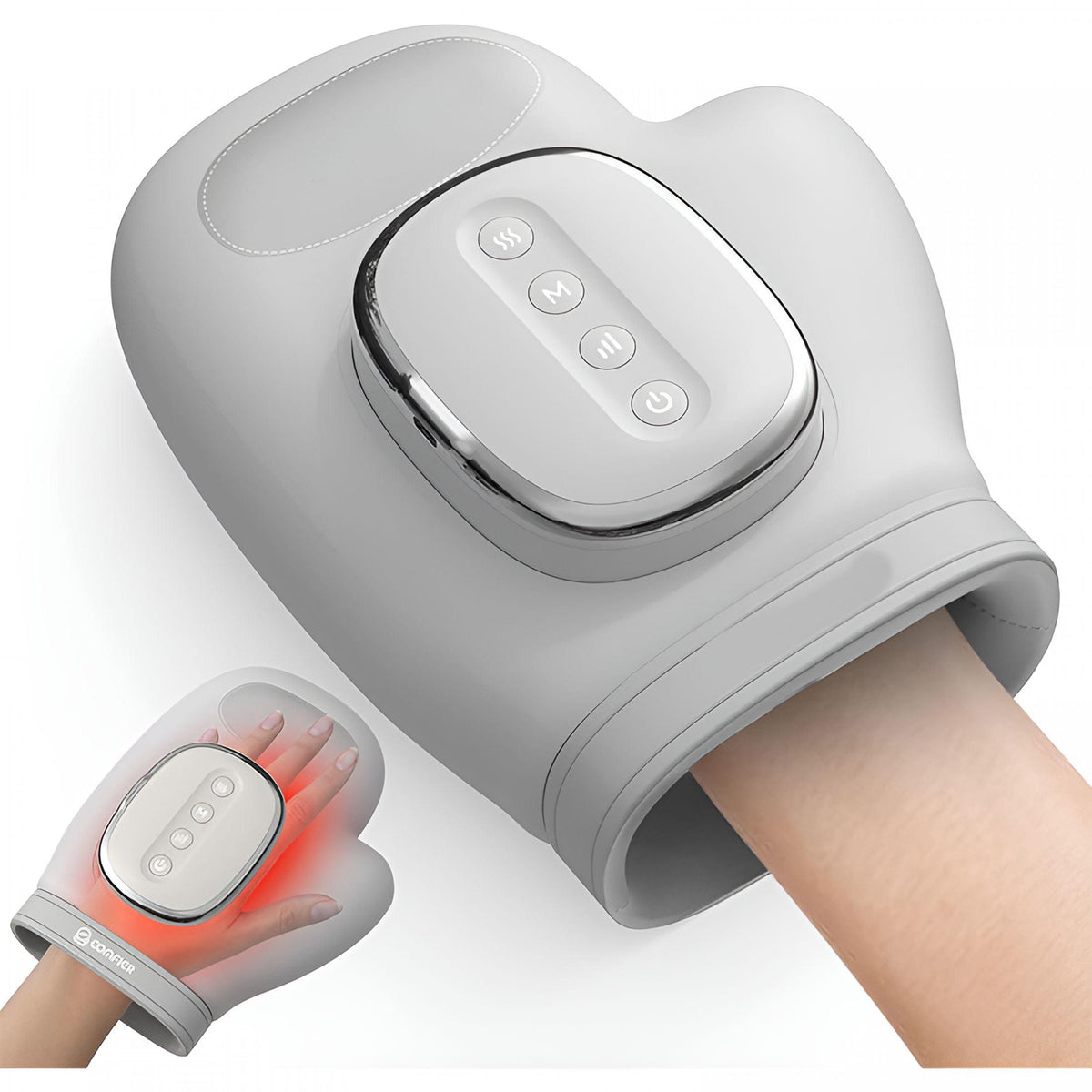 Intelligent Hand Massager with Heat Compression